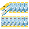 Lola Squeezematic 100% Poly Foam Sponge Mop Refill 12-pack, 9 x 6.625 in connector side, twelve retail refills with scuff scrubber strips