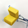 SqueezeMatic Butterfly Sponge Mop, 9" Wide Head & 48" Long Steel Handle, comparable to Quickie Automatic Sponge Mop Type S