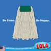 Lola Scuff Remover Cotton Wet Mop Refill replacement mop head for floor cleaning, Be Clean Be Happy