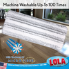 Replacement pad being machine washed, machine-washable and reusable for easy cleaning and repeated use