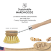 Replacement Head For "The Original" Tampico Vegetable & Dish Brush - Small Head