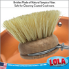 Small Tampico brush replacement head detail showing natural Tampico bristle construction for scrub brushes