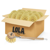 "The Original" Lola Pot & Pan Brush - Brass Wire & Tampico
