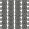 Large bulk flat lay of 120 round steel wire mesh scouring pads in rows, showing the full 240-piece wire mesh scourer pack