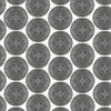 Bulk flat lay of 144 round steel wire mesh scouring pads in neat rows, showing full 288-piece pack contents