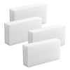 Lola Rubaway Eraser Pads white melamine cleaning eraser sponges arranged in a 4-pack group