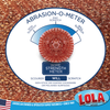 Copper mesh scourer abrasion guide warning it may scratch nonstick cookware, coated cookware, and polished surfaces