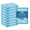 Lola Microfiber Cleaning Pads 8-pack attracts and traps dirt and dust, cleans without chemicals