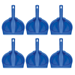 Dust Pan & Brush Set - Clip On - 6 count