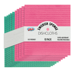 Cellulose Sponge Cloths aka "Swedish Cloth"- 10 pack
