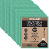 Swedish Dishcloths Biodegradable Reusable Paper Towels Absorbent Kitchen by LOLA (9.99 SALE on 10 Count Only)