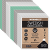 Swedish Dishcloths Biodegradable Reusable Paper Towels Absorbent Kitchen by LOLA (9.99 SALE on 10 Count Only)
