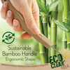 Eco Clean bottle brush cleaning a sports water bottle for reusable drinkware cleaning and maintenance