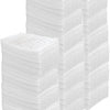 Lola dry sweeping cloth refills 192-count, three large stepped stacks of white embossed dry cloths