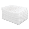 Lola dry sweeping cloth refills 16-count, neatly stacked block of white embossed dry sweeping cloths