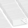 Lola wet mop deep cleaning pads 144-count, white rectangular double-layer pads fanned out, one showing layered opening