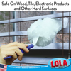 Lola 360 duster refill for dusting window blinds, safe on wood, tile, electronics, and other hard surfaces