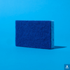 LOLA Dual Sided Scrub Sponge, Natural Cellulose and Fiber Scrubber, 2 Pack