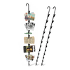 Clip Strip® @ Home Edition, Hanging Storage Organizer, Durable Metal, 12 Hooks, Maximize Space in Your Pantry, Garage, Laundry Room – Holds Snacks, Tools, Keys – Easy to Install
