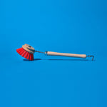 "The Original" Dishwashing & Vegetable Brush, Birch Wood Handle & Head